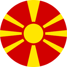 Medical equepment on north macedonia flag. North Macedonia Flag Clipart Country Flags