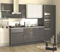 High Gloss Acrylic Grey Custom Modern Kitchen Cabinet For Prime European Style Modern High Modular Kitchen Cabinets Glossy Kitchen High Gloss Kitchen Cabinets