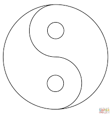 Yin Yang Yin Yang Coloring Pages Mandala Coloring Pages