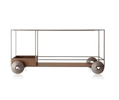 The common types used are mahogany, cherry, oak, maple, and walnut. Commercial Kitchen Service Trolley Teca Sollos Home Steel Solid Wood