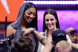 Caitlin Clark and Angel Reese are selected in the first round of the WNBA  draft : NPR