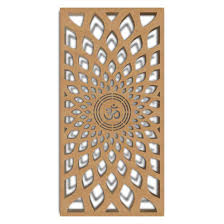 Various laser cut designs in mdf board are a latest trend to create focal points in interior design. Nish Radha Krishna Mdf Jali Deco Panel For Pooja Room Partition Screen Divider Door 718 Mdf 12mm Thick 3 5ft X 7ft Natural Color Amazon In Home Kitchen