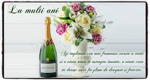 Felicitari Aniversare De Zi De Nastere Azi Implinesti Cea Mai Frumoasa Varsta A Vietii Si O Viata Noua Te Asteapta Inainte Champagne Bottle Champagne Bottle