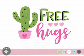 Download a free preview or high quality adobe illustrator ai, eps, pdf and high resolution jpeg versions. Free Hugs Cactus Graphic By Thejaemarie Creative Fabrica