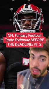 Pt.2 of NFL Fantasy Football Guys to trade for before the trade deadline🔥  #tua #gibbs #smith #waller #fields##walker#higgins#kincaid#Week9  #greenscreen #nfl #fantasyfootball #football #week7 #week ...