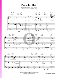 Check spelling or type a new query. Please Tell Rosie Noten Klavier Gesang Gitarre Pdf Download Streamen Oktav