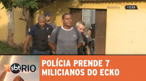 Ele visitava a família na comunidade três pontes no momento da. Policia Prende Sete Milicianos Do Bando Do Ecko Youtube