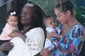 Sir carter and rumi 1 month today, with a string of emojis of prayer hands and a. First Glimpse Of Beyonce S Adorable Twins Sir And Rumi Carter As Family Relaxes In Miami Irish Mirror Online