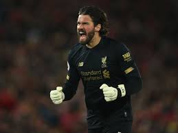 Alisson becker liverpool 2019 warm up for liverpool in the match against newcastle during the 2018/19 premier league season, with john achterberg, the. The Leaked Nike Liverpool Goalkeeper Shirt Alisson Becker Will Wear Next Season 90min