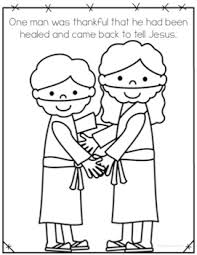 Find the best jesus coloring pages for kids & for adults,. Bible Lesson Jesus Heals Ten Lepers By It S Class Time Tpt