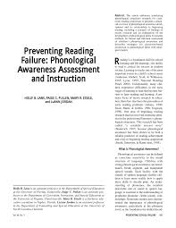You cannot teach blending, segmenting, or other phonemic awareness skills without the here the student is using elkonin boxes to segment and blend a word. Pdf Lane H B Pullen P C 2004 Phonological Awareness Assessment And Instruction A Sound Beginning Boston Allyn Bacon