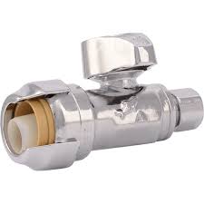 Our line of valves include ball valves, pressure regulating valves, thermostatic mixing valves, temperature & pressure relief valves, check valves. Straight Stop Shut Off Valve Sharkbite