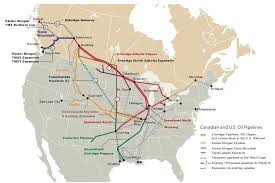 Keystone & keystone xl centerline maps. With Keystone Xl In Limelight Enbridge Plans Aggressive Pipeline Push Common Dreams Crude Oils Map