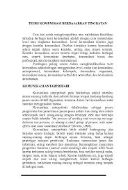 Dalam proses komunikasi teori akan membina bentuk dan kaidah komunikasi yang hendak dibuat. Doc Teori Komunikasi Iffa Mutia Academia Edu