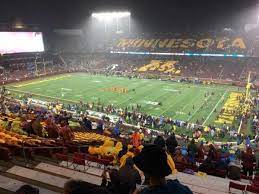 It's already the 4th stadium on campus, however the only one able to hold as. Tcf Bank Stadium Bereich 236 Heimat Von Minnesota Golden Gophers Minnesota Vikings Minnesota United