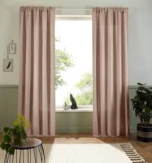 Kahle fenster lassen einen raum nicht nur ungemütlich wirken, sondern gewähren auch neugierigen blicken von draußen freie fahrt. Vorhang Esra Home Affaire Multifunktionsband 1 Stuck Bio Baumwolle Online Kaufen Otto