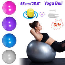 These yoga ball exercises for abs will leave you feeling toned and strong. 65cm Yoga Ball Physical Fitness Ball Fitness Appliance Exercise Balance Ball Pilates Buy At A Low Prices On Joom E Commerce Platform