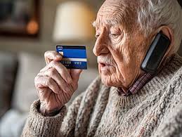 Бабушка общается по видеосвязи