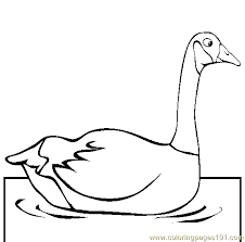 Collection of coloring pages we created, and you can download for free. Goose Coloring Page For Kids Free Goose Printable Coloring Pages Online For Kids Coloringpages101 Com Coloring Pages For Kids