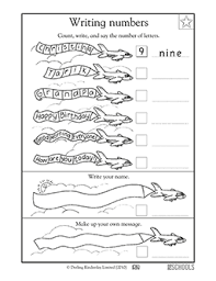 Check out our german alphabet pages, chinese writing sheets, and arabic activity printables. 1st Grade Writing Worksheets Word Lists And Activities Greatschools