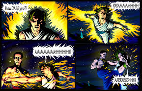 Michael samael ретвитнул(а) stephen bradford long. Michael Vs Samael By Hamo1701 On Deviantart