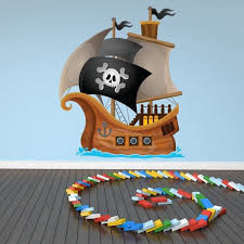 Jolly Roger Pirate Ship Ws-41232 AVERY