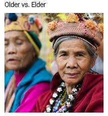 Who is younger, an “older man” or an “old man”?