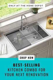 Check spelling or type a new query. 64 Homedepot Kraus Sinks And Faucets Ideas In 2021 Kraus Sink Single Bowl Kitchen Sink