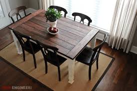 Are you looking for unique farmhouse dining room tables and chairs? Diy Farmhouse Table Free Plans Rogue Engineer