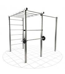 Fitness Station Tolymp Cross Sprossenleiter Klimmzugstange Hantel