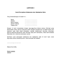 Tidak memiliki tato bagi pria dan wanita, dan tidak boleh tindik bagi pria dan tidak boleh. 15 Contoh Surat Pernyataan Kebenaran Dan Keabsahan Dokumen