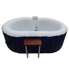 Oval Hot Tub 2 Person Inflatable Plug And Play Spa With Drink Tray Inflatable Hot Tubs Portable Hot Tub Spa Hot Tubs