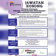 Bagi sesiapa yang berminat sila kemukakan resume dan sijil akademik (yang telah. Utama
