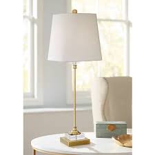 Julia Gold And Crystal Buffet Table Lamp 32y15 Lamps Plus Buffet Table Lamps Table Lamp Table Lamps Living Room