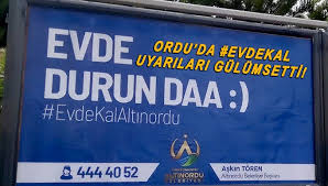 Altınordu bölgesinde belediye mi aradınız ? Ordu Altinordu Belediyesi Nin Evde Kal Cagrisi Gulumsetti