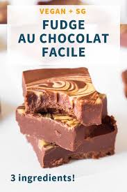 Fudge Au Chocolat Facile Vegan 3 Ingredients Blooming Nolwenn Recette Fudge Au Chocolat Facile Fudge Au Chocolat Chocolat Vegetalien