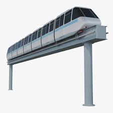 Monorail 3d Model Ad Monorail Model 3d Model Conceptual Illustration Model