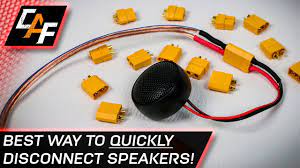 Maybe you would like to learn more about one of these? Quick Disconnect Speaker Wires Best Connector Caraudiofabrication Youtube