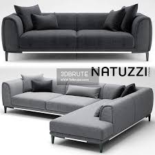 Since, in its other life, this stylish single bed is a comfortable armchair (even the kind for which you need to pack an air pump). Natuzzi Sofa Sofa 225 3dmodel 3dbrute