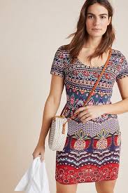 Farm Rio Georgina Midi Dress With Images Bohemian Style Dresses Boho Chic Outfits Casual Bohemian Style