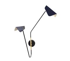 Light And Motion Combine In The Birdie Perch Double Wall Light By Martin Huxford Moveable Arms Double Wall Lights Contemporary Wall Lights Modern Wall Lights