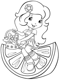 Bunga, binatang, pemandangan, buah, tersedia gratis untuk didownload. Strawberry Shortcake 51 Coloringcolor Com Desenho Moranguinho Desenhos Para Colorir Paginas Para Colorir Para Adultos