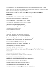 Contoh kumpulan kalimat yang pertama ini merupakan kalimat aktif dan pasif simple present tense. 40 Contoh Kalimat Aktif Dan Pasif Past Tense Dalam Bahasa Inggris Beserta Artinya