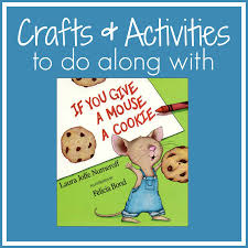 I am also adding some affiliate links so you can check out the titles this month! If You Give A Mouse A Cookie Crafts And Activities Toddler Approved