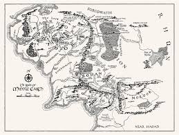 Middle Earth Map Middle Earth Map Middle Earth Map