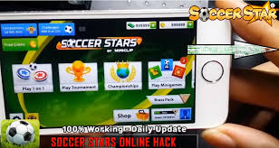 Soccer Stars Hack For Free Coins And Bucks 2018 No Survey Android And Ios Soccer Stars Soccer Mini Games
