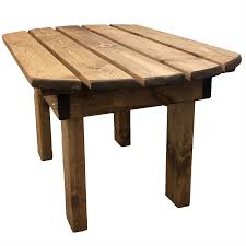 The contemporary design will bring a graceful touch to any home decor, from modern to traditional farmhouse style. Garden Furniture Coffee Table Wooden Wood Construction Supplied Flat Packed