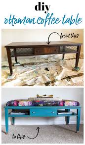 They are key designer pieces that served a purpose and evolved into works of art in their own right. Diy Ottoman Coffee Table