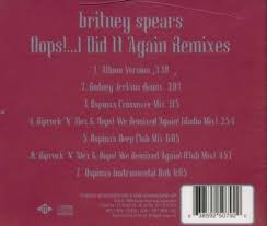 Spears, Britney - Oops I Did It Again - Amazon.com Music