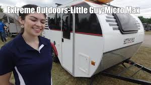 Mini max trailer awning ships in 4 to 6 weeks installs to your trailer using keder (awning) rail installed on trailer. Xtreme Outdoors Little Guy Micro Max Youtube